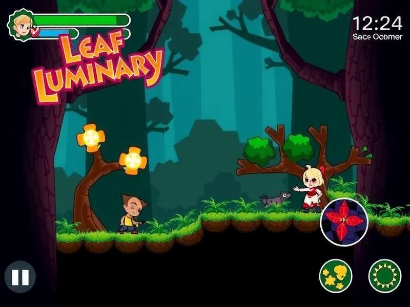 Leaf Luminary Gameplay Screenshot